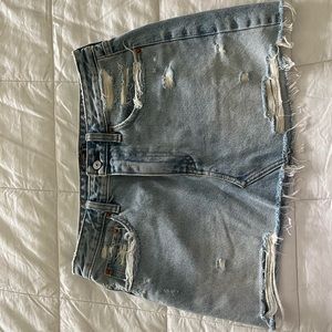 Abercrombie denim jean skirt